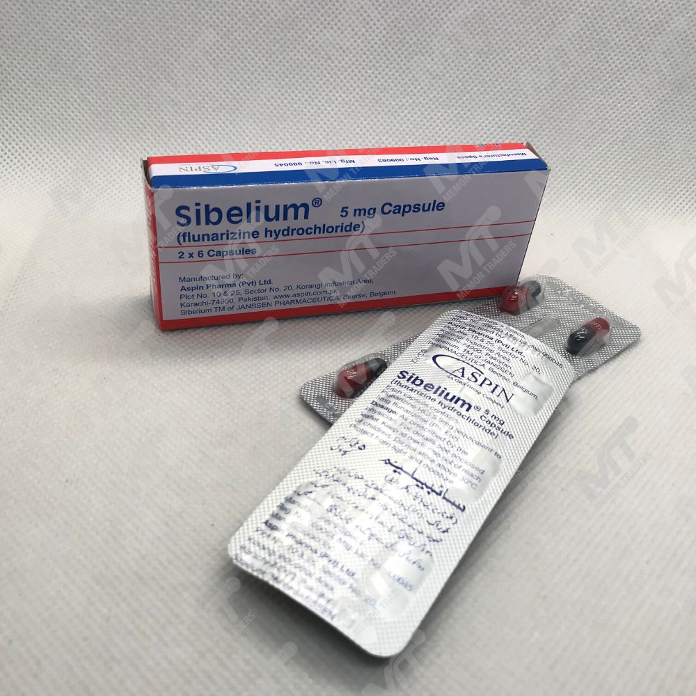 Sibelium 5mg (flunarizine hydrochloride)